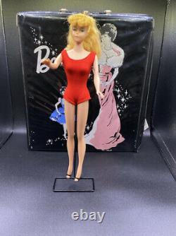 Vintage Barbie Lot 1960s Doll Case Shoes Clothes Accessories Bride Belt Purse