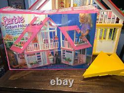 Vintage Barbie Lot A Frame Dream House with Box and 1982 Dream Cottage Furnished