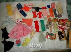 Vintage Barbie Lot Doll Clothes Accessories