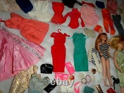 Vintage Barbie Lot Doll Clothes Accessories