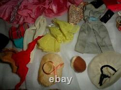 Vintage Barbie Lot Doll Clothes Accessories