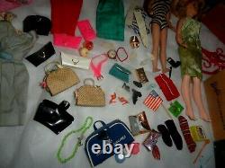 Vintage Barbie Lot Doll Clothes Accessories