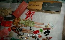 Vintage Barbie Lot Doll Clothes Accessories