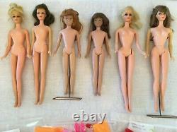 Vintage Barbie Lot (Incl. ORIGINAL Modern Art Dress, Painting, Program, Shoes)