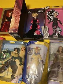 Vintage Barbie Lot Of 10 Bob Mackie Avon Wizard Of Oz