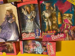Vintage Barbie Lot Of 13 Coca Cola Disney Toys R Us