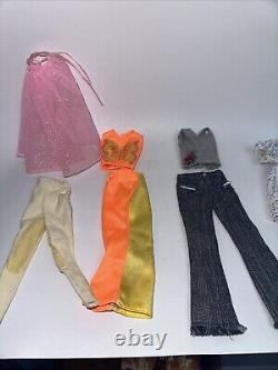 Vintage Barbie Lot Of 8 Dolls + Tons Of Accessories & Fits 1990s