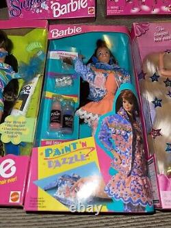 Vintage Barbie Lot Totally Hair, Locket surprise, Jewel hair, Dance moves + 1