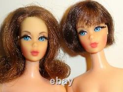 Vintage Barbie MOD Era 2 TNT DOLLS CLOTHES SHOES MIXED TLC AND MINTY CLEAN