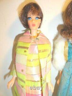 Vintage Barbie MOD Era 2 TNT DOLLS CLOTHES SHOES MIXED TLC AND MINTY CLEAN