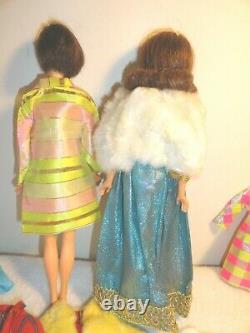 Vintage Barbie MOD Era 2 TNT DOLLS CLOTHES SHOES MIXED TLC AND MINTY CLEAN