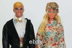 Vintage Barbie Malibu & Malibu Ken 1978 Happy Hoilday Lot 70er