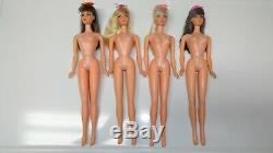 Vintage Barbie Mod Lot 1968 Case Tnt Dolls Clothes Acces. Exc. To Tlc Clean