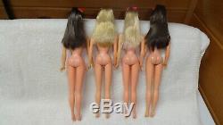 Vintage Barbie Mod Lot 1968 Case Tnt Dolls Clothes Acces. Exc. To Tlc Clean