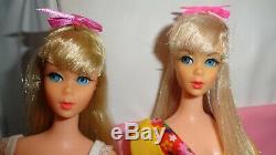 Vintage Barbie Mod Lot 1968 Case Tnt Dolls Clothes Acces. Exc. To Tlc Clean