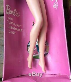 Vintage Barbie Nrfb American Girl Ash Blonde Mint Attached Wrist Tag + Box Lot