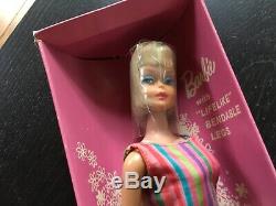 Vintage Barbie Nrfb Long Haired American Girl Ash Blonde Mint