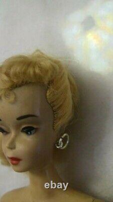 Vintage Barbie Ponytail #3 Roman Holiday Outfit hat coat necklace dress LOT