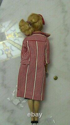 Vintage Barbie Ponytail #3 Roman Holiday Outfit hat coat necklace dress LOT