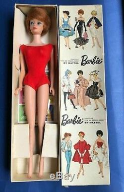 Vintage Barbie Redhead Bubblecut Mint In Box Complete All Original Gorgeous