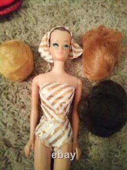 Vintage Barbie Skipper And Ken Doll's lot