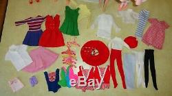 Vintage Barbie Skipper Doll Lot Case Clothes Accessories 4 Skipper 1 Skooter