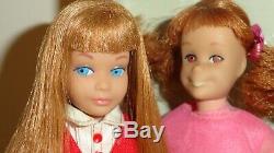 Vintage Barbie Skipper Doll Lot Case Clothes Accessories 4 Skipper 1 Skooter