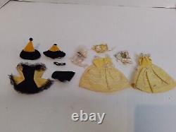 Vintage Barbie Skipper Dolls Lot 1960's Tagged Clothing Case Stockings Japan