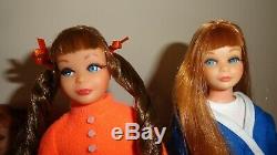 Vintage Barbie Skipper Skooter Lot Clothes Dolls Shoes Accessories Clean Vgc