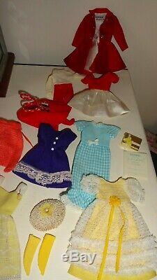 Vintage Barbie Skipper Skooter Lot Clothes Dolls Shoes Accessories Clean Vgc