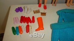 Vintage Barbie Skipper Skooter Lot Clothes Dolls Shoes Accessories Clean Vgc