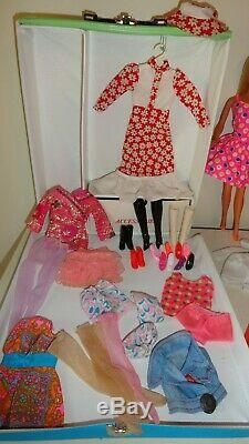 Vintage Barbie Tnt Mod Era Doll Lot Clothes Shoes Acces. Dolls Clean No Work Here
