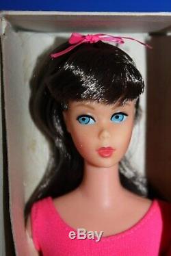 Vintage Barbie Twist n Turn- Brunette with straight legs-MInt Never Played with