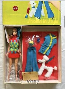 Vintage Barbie Walking Jamie Strollin' In Style Rare Sears Exclusive NRFB Mint