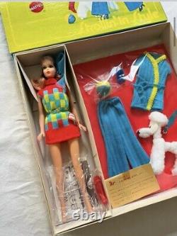 Vintage Barbie Walking Jamie Strollin' In Style Rare Sears Exclusive NRFB Mint