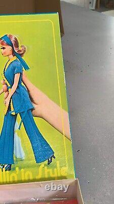 Vintage Barbie Walking Jamie Strollin' In Style Rare Sears Exclusive NRFB Mint