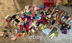 Vintage Barbie and Ken Dolls. TM Tags and accessories. Huge lot Happy Family