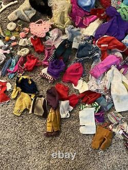 Vintage Barbie and Ken Dolls. TM Tags and accessories. Huge lot Happy Family