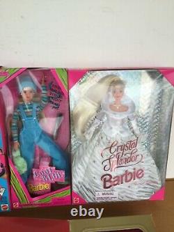 Vintage Barbie doll Dolls Mattel lot of 9 pc New in Box
