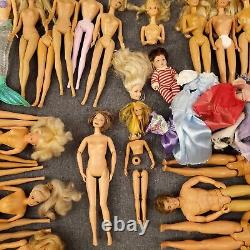 Vintage Barbie & other Doll Lot 1960's Early 2000's AS IS / PARTS ONLY