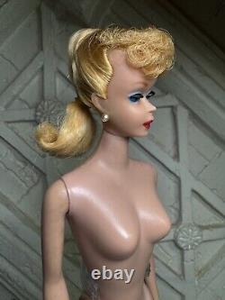 Vintage Blonde #5 Ponytail Barbie Teenage Fashion Doll Mattel Japan