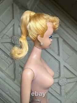 Vintage Blonde #5 Ponytail Barbie Teenage Fashion Doll Mattel Japan