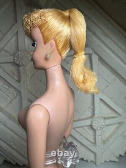 Vintage Blonde #5 Ponytail Barbie Teenage Fashion Doll Mattel Japan