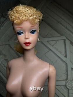 Vintage Blonde #5 Ponytail Barbie Teenage Fashion Doll Mattel Japan