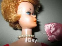 Vintage Bubble cut Barbie, Case and Clothing LOT