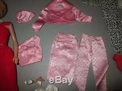 Vintage Bubble cut Barbie, Case and Clothing LOT