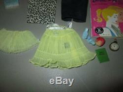 Vintage Bubble cut Barbie, Case and Clothing LOT