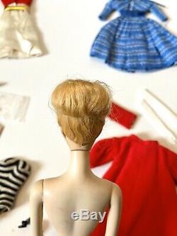 Vintage Crayon Smell Ghost Ponytail #3 Barbie Doll Lot Brown Eyeliner Blonde OSS