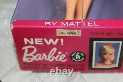 Vintage Dark Brunette TNT Twist N Turn Barbie Doll Mint In Box