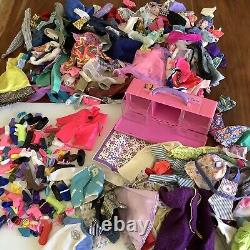 Vintage Doll Clothing and Shoes Some Labeled Barbie Nice Lot